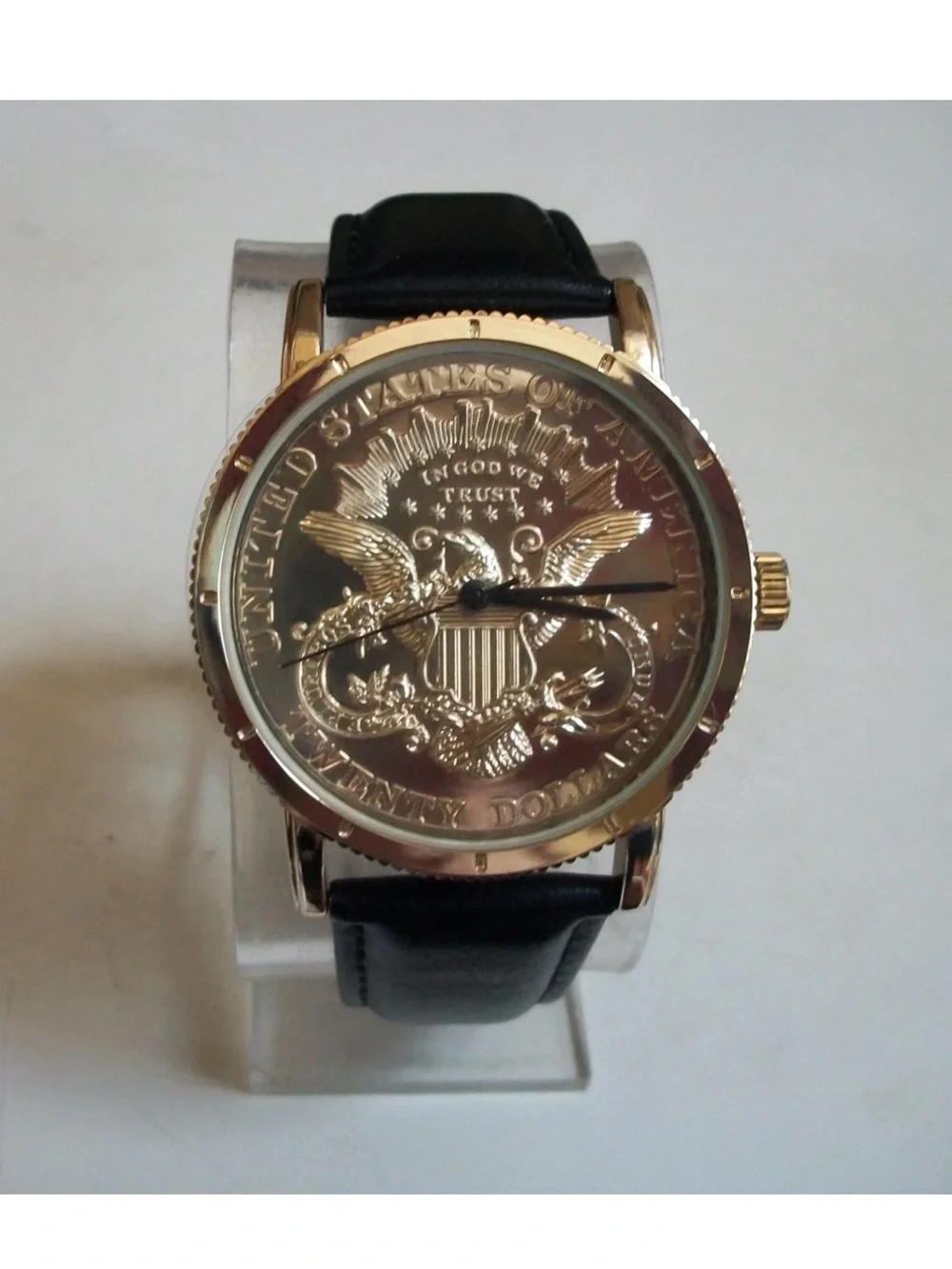 Men's $20 Bill Coin USA IN GOD WE TRUST Watch